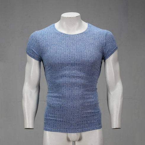 Men's Sports fitness short sleeve T-shirt